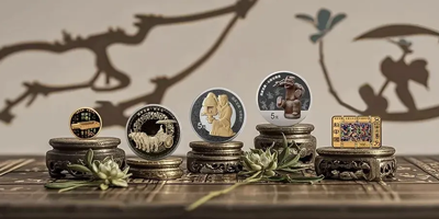 【发行公告】中国人民银行定于2025年6月14日发行国家宝藏（统一气象）金银纪念币一套